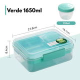 Lunch Box Verde ( 1650ml )