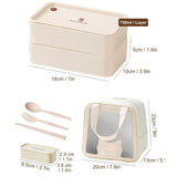 Lancheira Térmica Infantil Kit A (2pç 720ml + 1pç 100ml + Talheres + Bolsa Térmica)