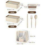 Lancheira Térmica Infantil Kit D (2pç 900ml + 1pç 100ml + Talheres + Bolsa Térmica)