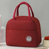 Bolsa Lancheira Térmica com Alça Vermelha