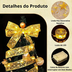 decoração-de-natal-luz-led-laço-de-natal 