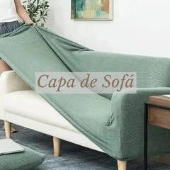 Capa de sofá para decoração sala de estar e quarto loja tazmo casa 