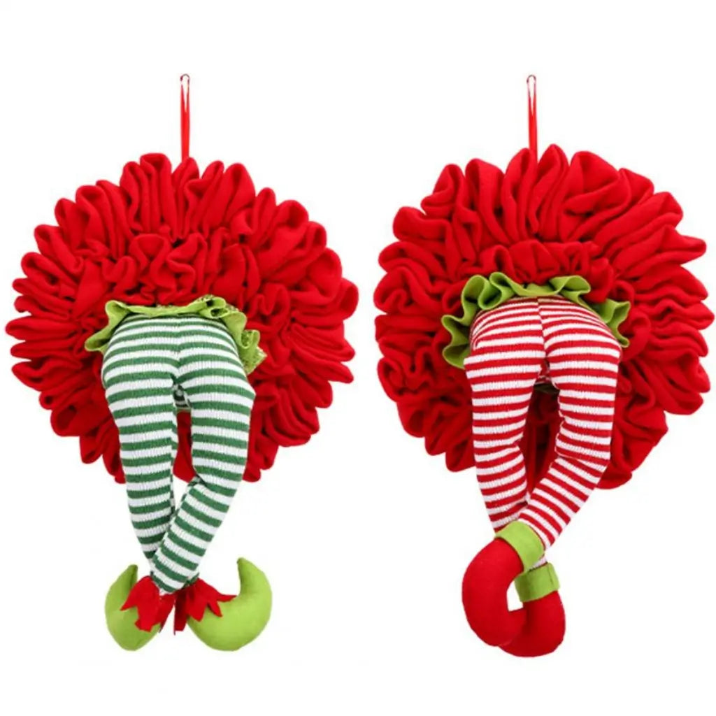 o-grinch-mamãe-noel-guirlanda-de-natal 