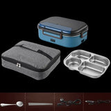 Marmita Elétrica Lunch Box com Bolsa Térmica Lancheira Elétrica 1200ml Naomi Mayumi