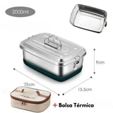 Marmita Térmica 2L + Bolsa Térmica