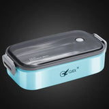 Marmita Térmica Inox Modelo Azul 1 Camada