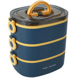 Marmita com Divisória Lunch Box Lancheira Térmica Big Family 2000ml