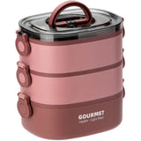 Marmita Térmica Rosa 3 Camadas (2000ml)