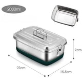 Lancheira Inox 2000ml