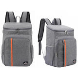 Mochila Térmica Impermeável Cinza