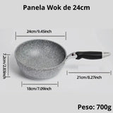 Frigideira Wok Antiaderente 24cm