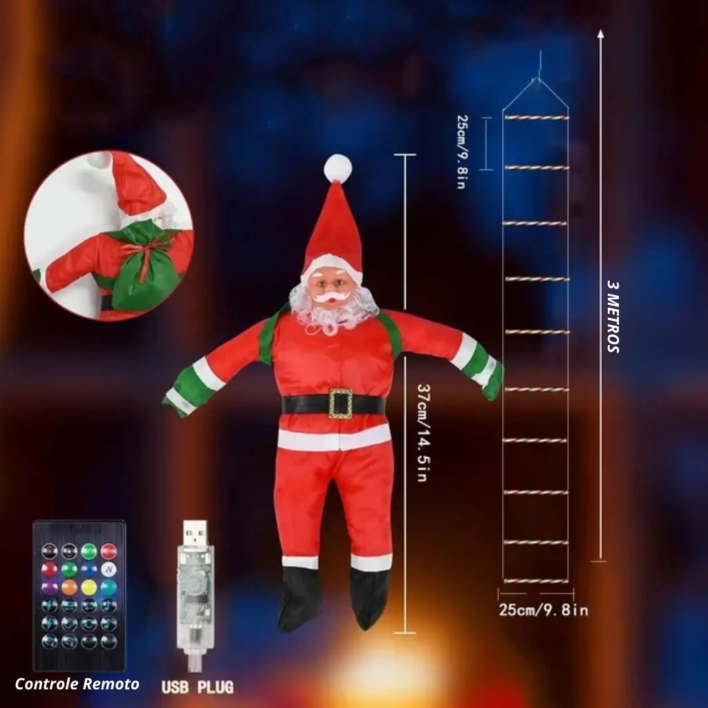 papai noel feliz natal tamanho 3 metros site tazmo casa 