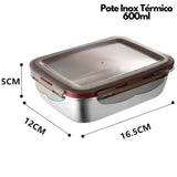 Pote de Inox 600ml