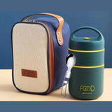 Kit Pote Térmico Infantil Verde ( 680ml )