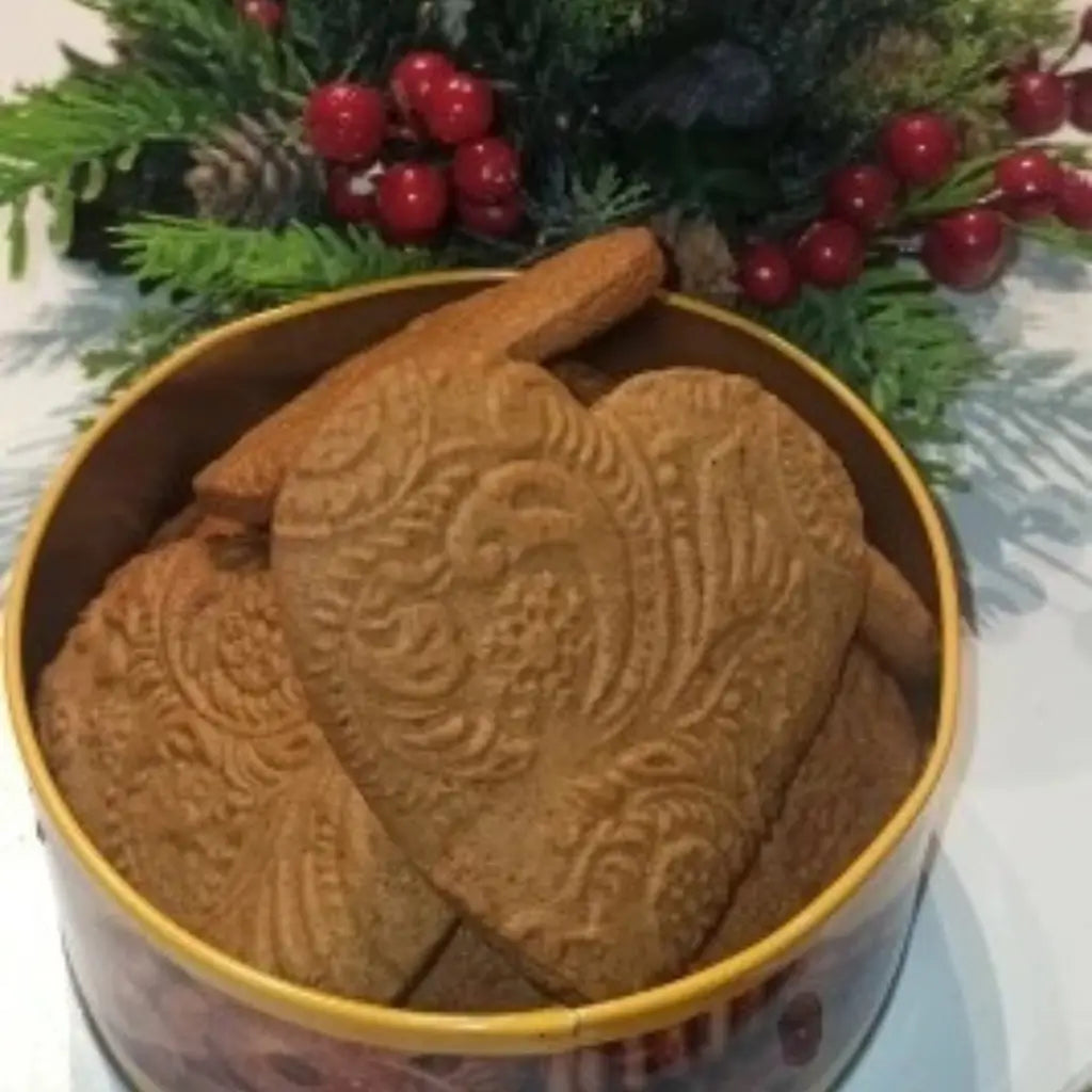 Rolo biscoito decorado de natal pino artesanal merry christmas biscoito em formato de coração 
