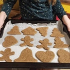 Rolo biscoito decorado de natal pino artesanal merry christmas assando os biscoitos natalinos  