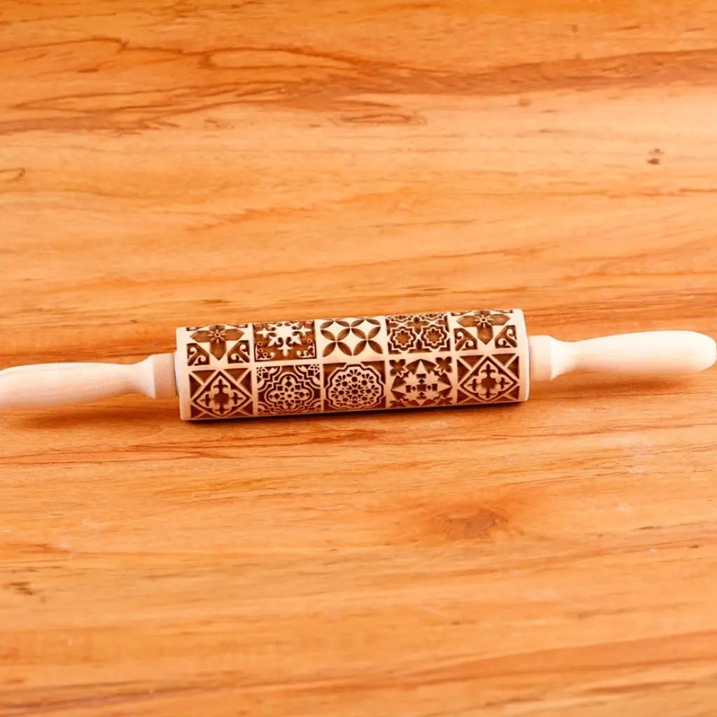 Rolo de massa biscoito decorado pino criativo treliça site tazmo casa
