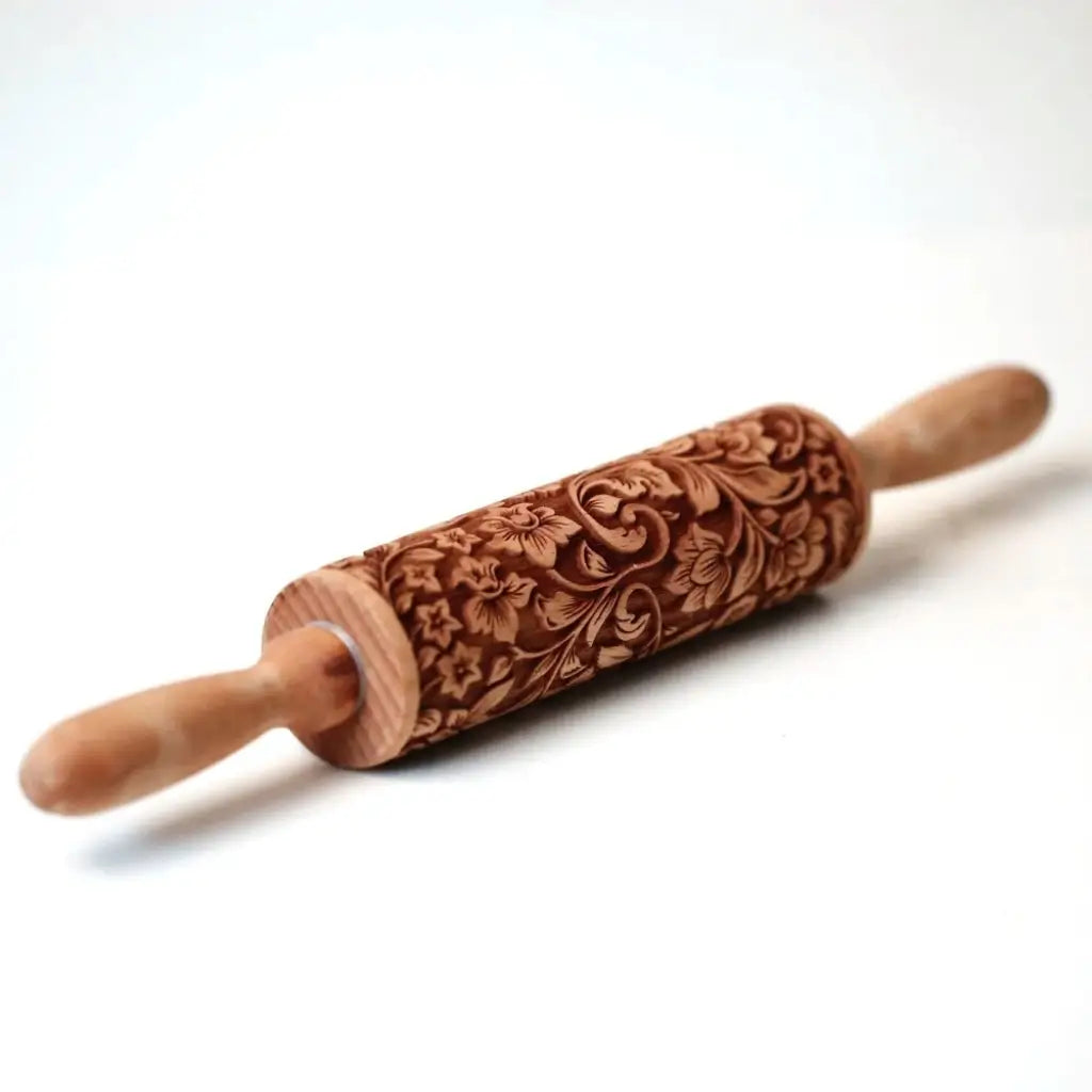 Rolo biscoito decorado com flores pino garden cookies artesanal loja tazmo casa oficial 