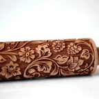Rolo biscoito decorado com flores pino garden cookies artesanal detalhes florais