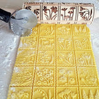 Rolo biscoito decorado com flores pino garden cookies artesanal decoração gourmet 