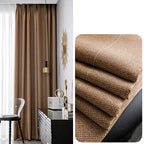 CORTINA DE LINHO CAMPARI OXFORD, MODERNA PARA SALAS E QUARTOS