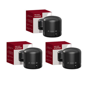 TAMPAS PARA VINHO E CHAMPAGNE Á VÁCUO KIT STOPPER