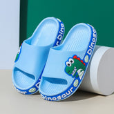 CHINELO NUVEM INFANTIL DINO TOON - ANTIDERRAPANTE, SOLADO MACIO.