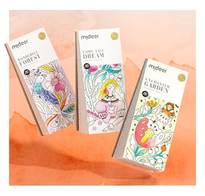 CADERNO DE PINTURA EDUCATIVA COM PINCEL, ART POCKET COMBO 3 EM 1.
