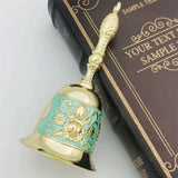 Sino de Mão Verde com Dourado