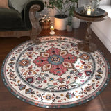 Tapetes Redondo Para Sala Boho Chic Tapete Redondo Rústico Nórdico