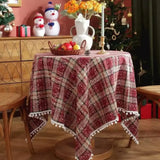 Toalha de Mesa Natal Christmas Vermelho