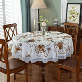 Toalha de Mesa Plástica Impermeável Carmelita