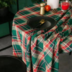 Toalha-de-Mesa-Redonda-Decoração-de-Natal 