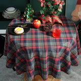 Forro de Mesa Xadrez Azul