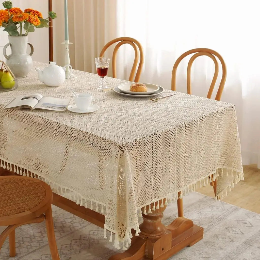 Toalha-de-Mesa-de-Crochê-Simples