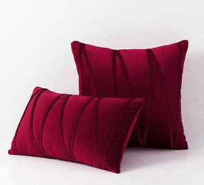 Capa de Almofada Veludo Leite Dama Perla