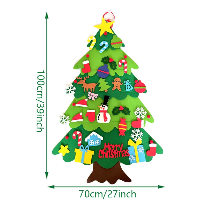 ÁRVORE DE NATAL EDUCATIVA COM LED PARA CRIANÇAS