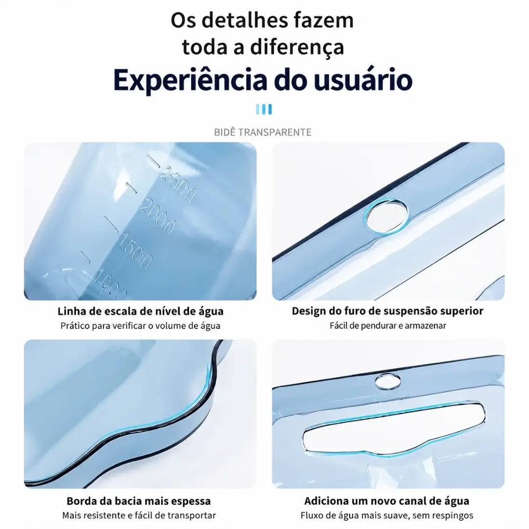 Bacia de banho de assento tratamento medicinal bidê portátil detalhes do produto 