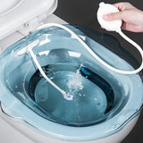 Bacia Banho Azul com Lavador