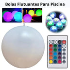 Bola led solar iluminação flutuante Impermeável para piscinas loja tazmo casa  