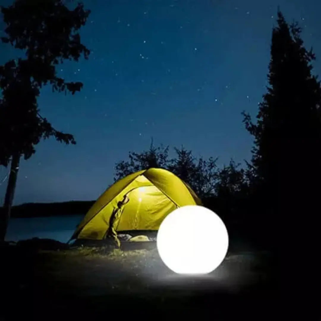 Bola led solar iluminação flutuante Impermeável decoração jardim camping 
