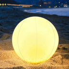 Bola led solar iluminação flutuante Impermeável decoração na praia tazmo casa 
