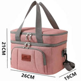 Bolsa Lancheira Térmica Rosa (15L)