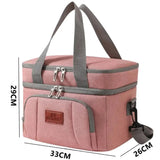 Bolsa Lancheira Térmica Rosa (20L)