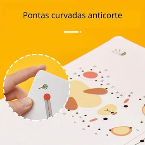 CADERNO EDUCACIONAL MAGIC BOOK 136 PÁGINAS, PRÁTICA MÁGICA PARA CRIANÇAS.