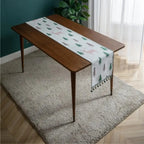 Caminho de Mesa Natal com Borla Trilho de Mesa Merry Christmas Tazmo Casa Exposição na Mesa sem Cadeiras Para dar Destaque ao Produto 