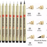 Kit Caneta Nanquim 9PÇ