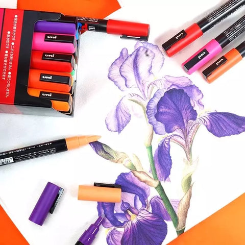 caneta-posca-uni-cores-multiuso-kit-caneta-posca-tazmo-72