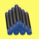 Recarga Tinta Azul Escuro KIT 10PÇ