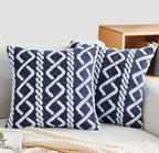 CAPAS DE ALMOFADAS COM BORDADO MACIO LUNA CHANTELY